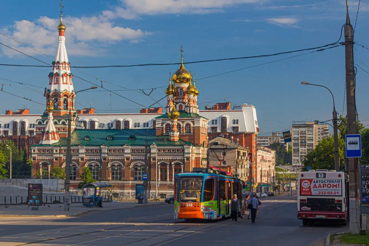 Пермский край вид на город Кунгур