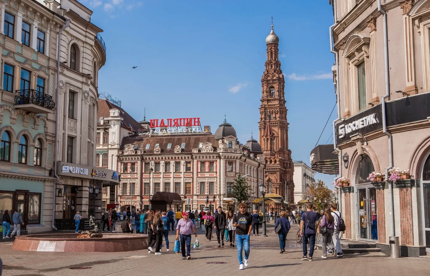 Казань: колокольня богоявленского собора
